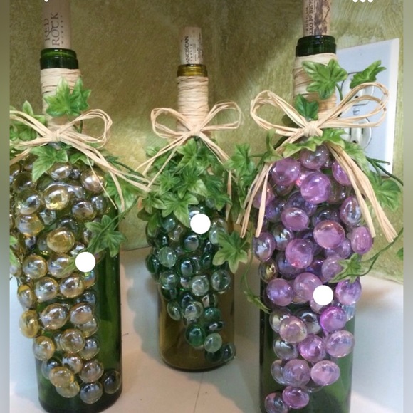 Decorated Wine Bottles - Picture 4 of 6